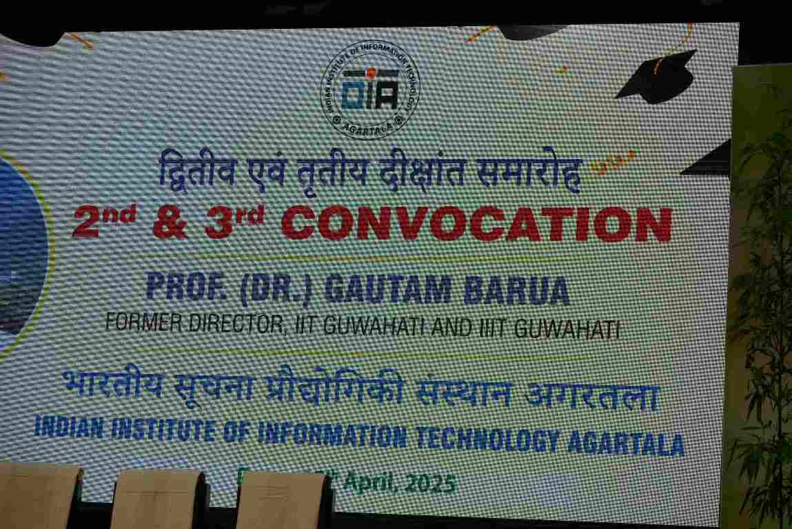 2nd & 3rd Convocation 2025, IIIT Agartala