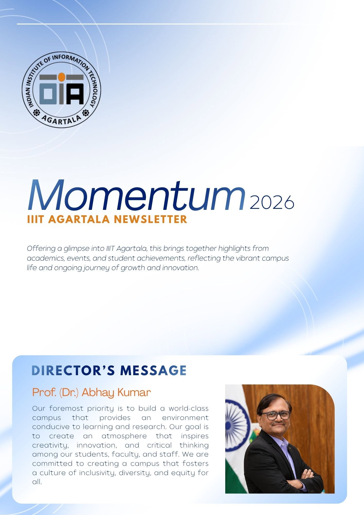 Newsletter 2026, IIIT Agartala